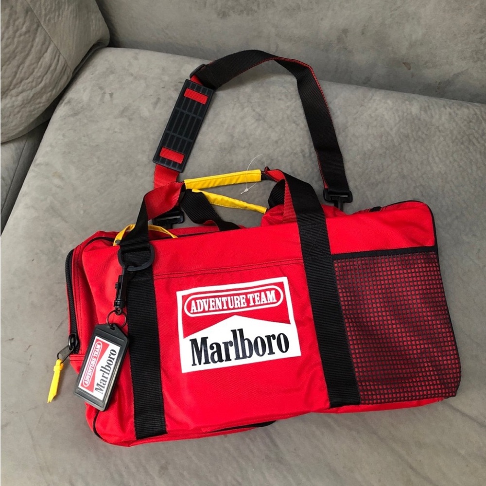 Marlboro Vintage Adventure Team Duffle Bag